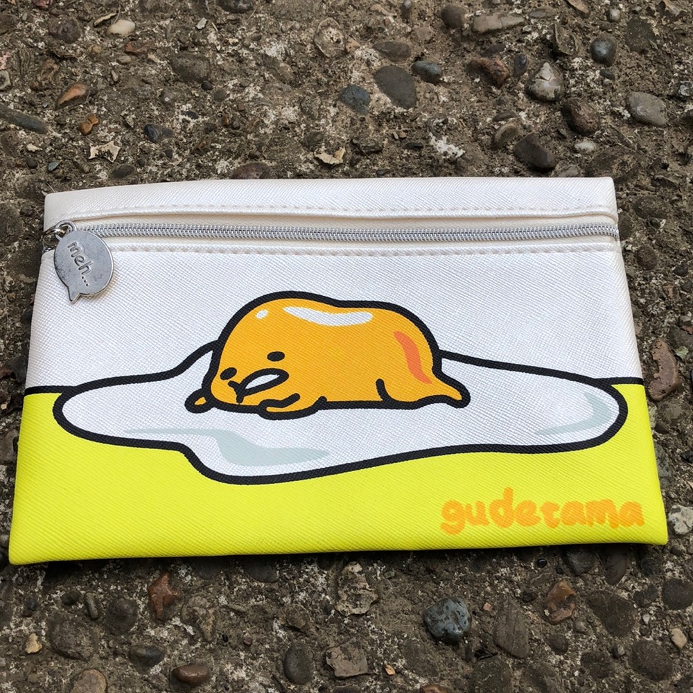 Make up bag lazy egg